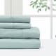 preview thumbnail 20 of 27, Pointehaven Microfiber Printed and Solid Luxury sized Sheet Set Full - Sage