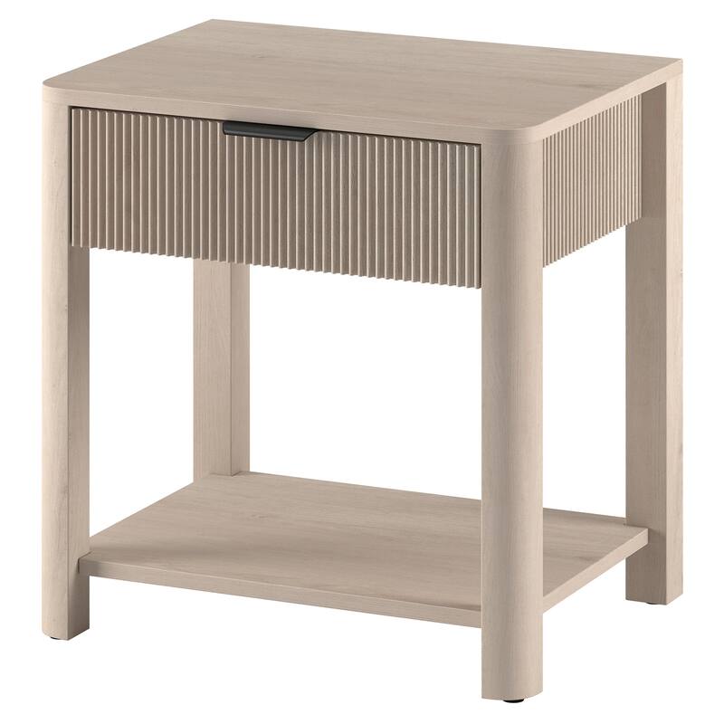 Pomona 24" Wide Rectangular Fluted Nightstand