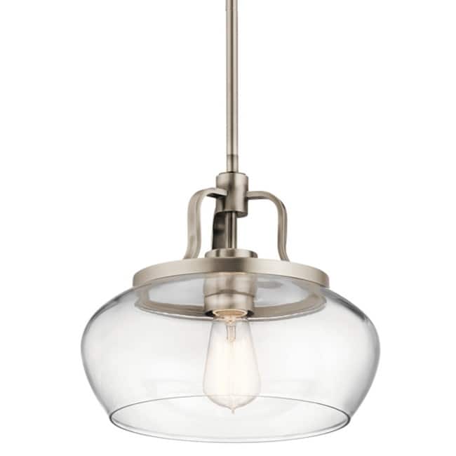 Kichler Davenport Convertible Single Light 12" Wide Pendant /