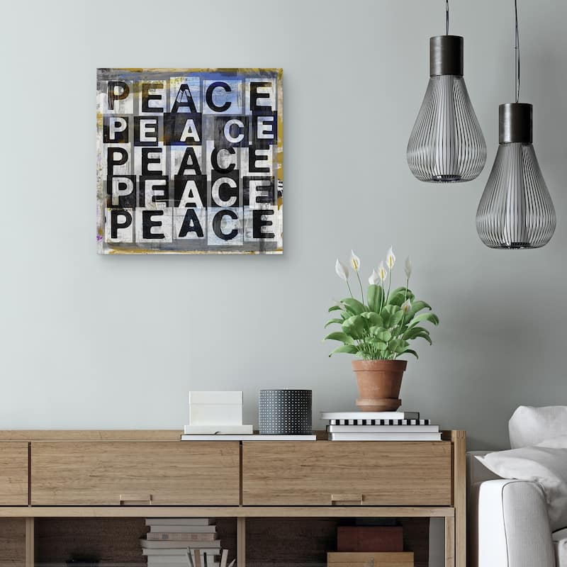 Peace by Sven Pfrommer Canvas Art Print