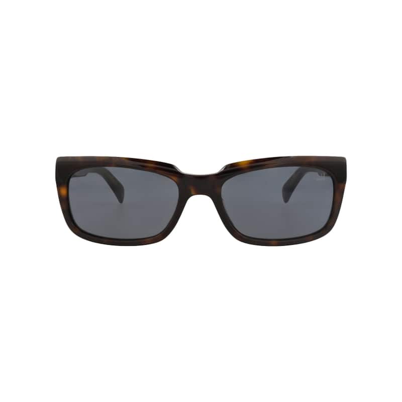 Dunhill Square-Frame Recycled Acetate Sunglasses - Havana Havana Grey - Multi - Grey Lens
