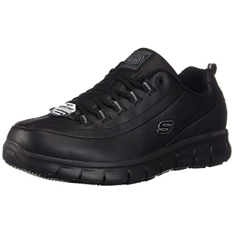 skechers work women's relaxed fit cheriton slip resistant work shoes