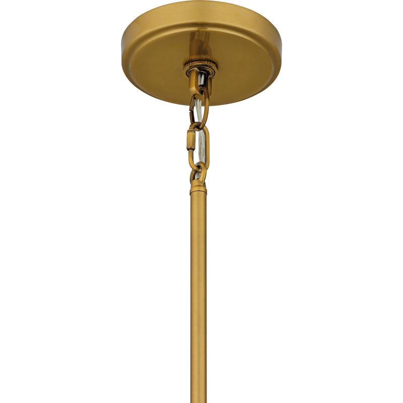 Kate 1-Light Brushed Gold Mini Pendant