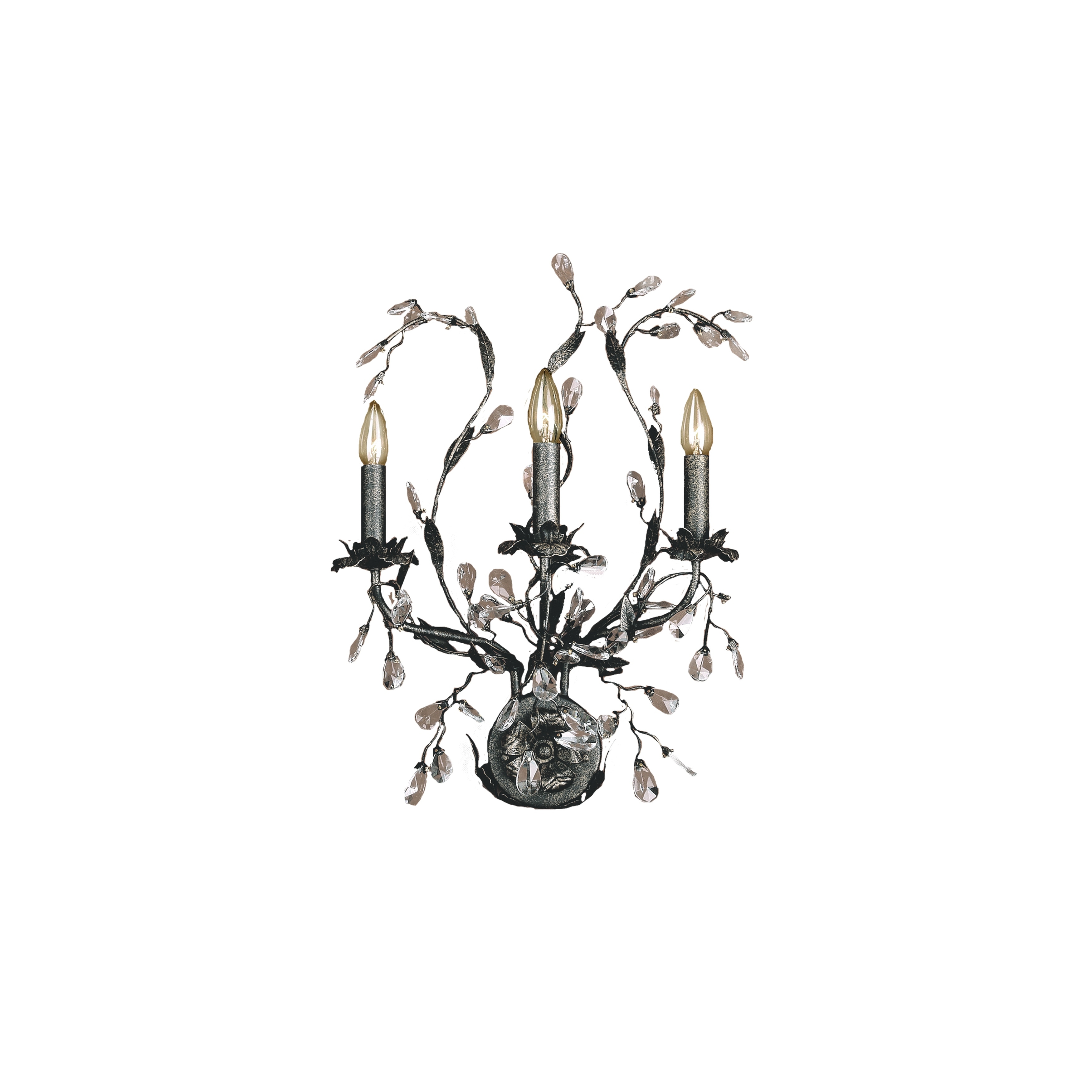 Circeo 24'' High 3-Light Sconce - Deep Rust - 24 inch Tall