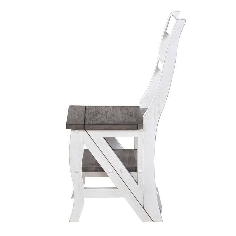 Solid Wood Foldable Ladderchair
