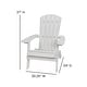 preview thumbnail 11 of 44, Indoor/Outdoor Folding Adirondack Chairs with Cushions - Set of 2 - 30.25"W x 34"D x 37"H