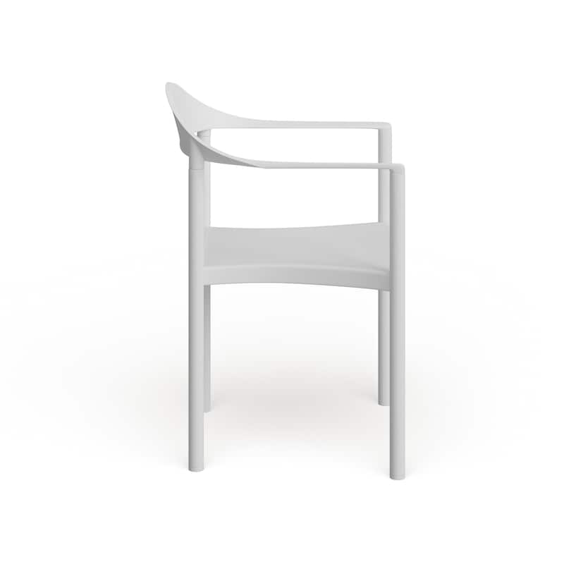 1000 lb. Capacity Plastic Cafe Stack Chair