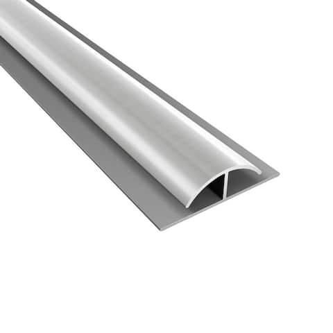Fasade 47in Divider Trim in Brushed Nickel - 5 Pack