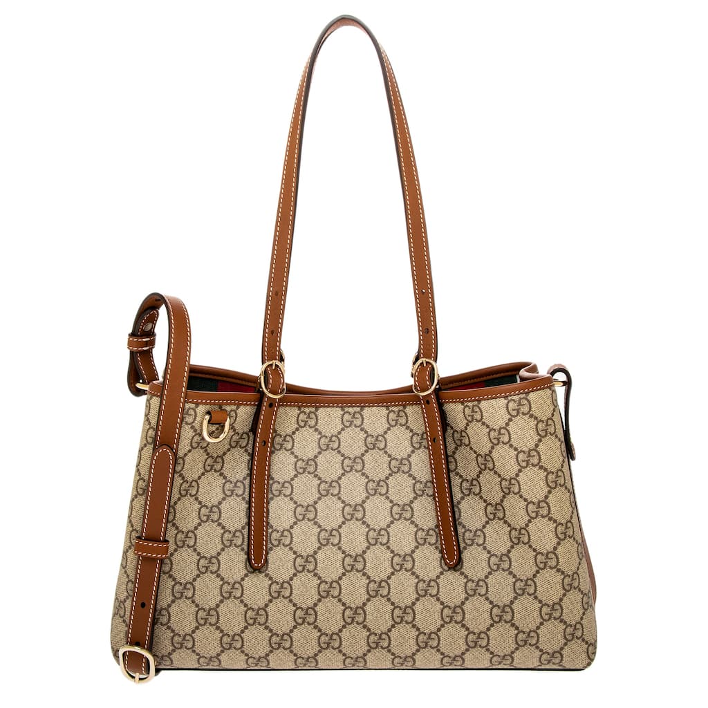 Gucci GG Emblem Medium Tote Bag