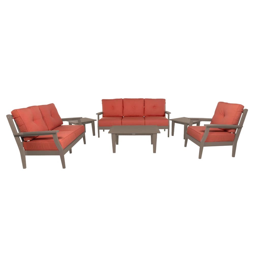 HIGHWOOD Lehigh 6-Piece Grand Deep Seating Set