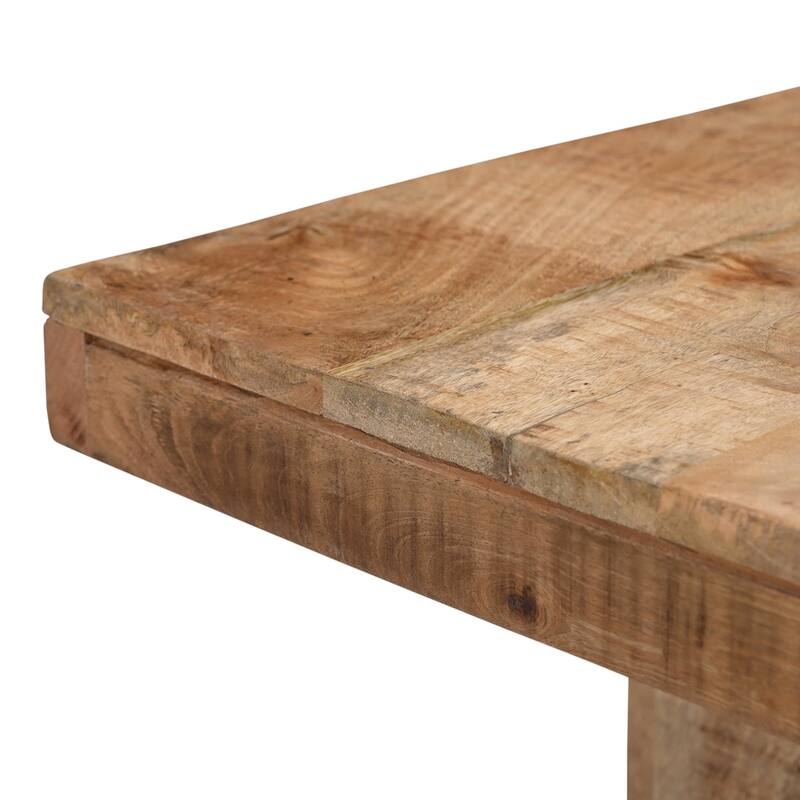 Mango Wood Coffee Table - 53" x 28"