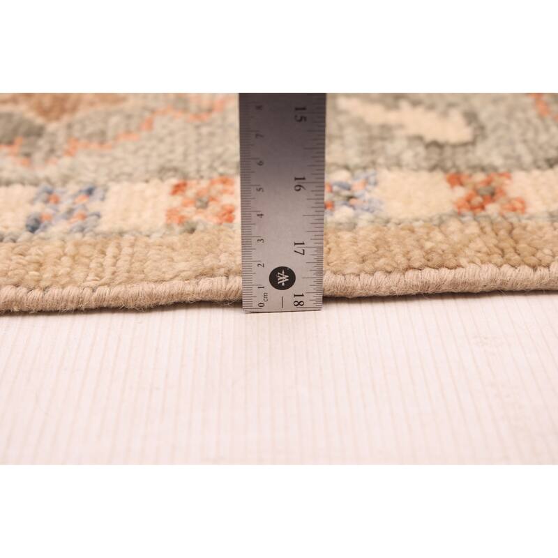 ECARPETGALLERY Hand-knotted Jules Serapi Tan Wool Rug - 9'1 x 11'10