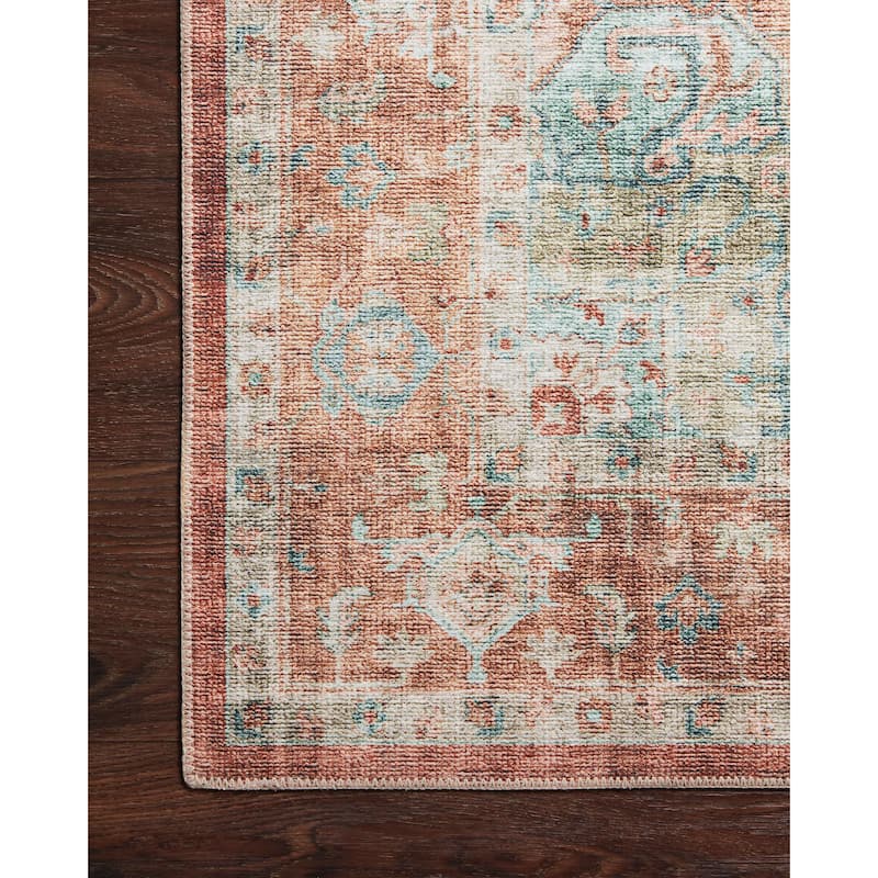 Alexander Home Meghan Vintage Medallion Area Rug