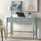 preview thumbnail 2 of 11, Lifestorey Linwood Desk Soft Blue