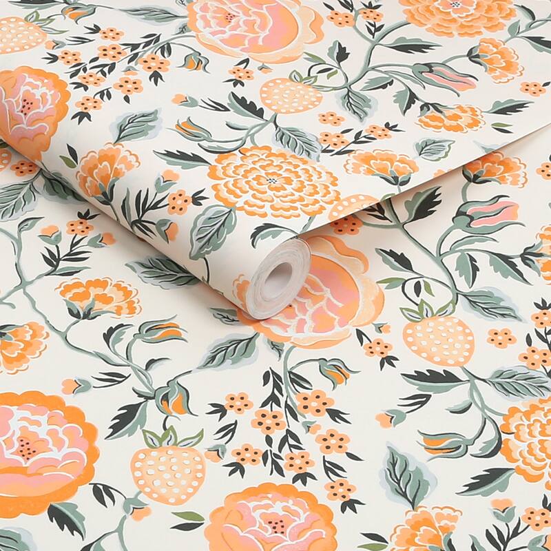 Cath Kidston Strawberry Garden Yellow Wallpaper