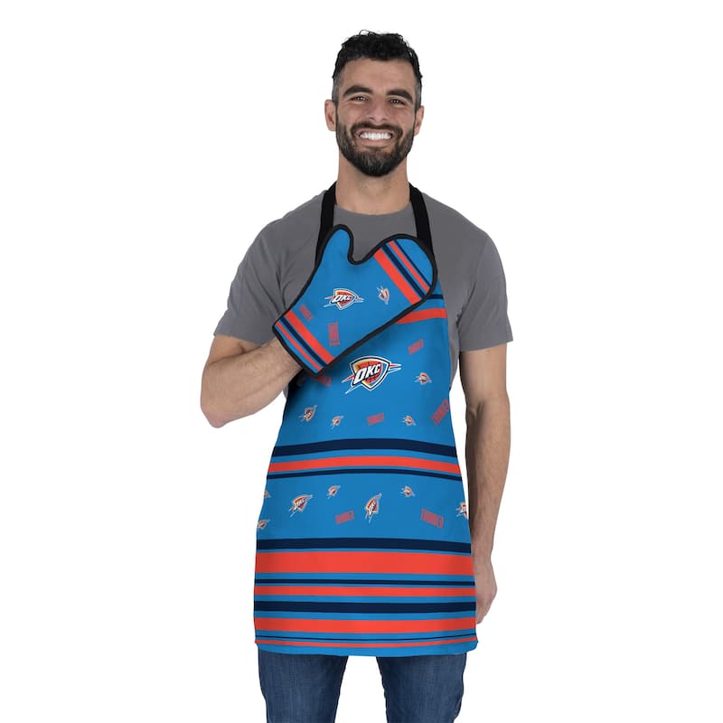 NBA Press Apron BBQ Mitt 2-piece Set
