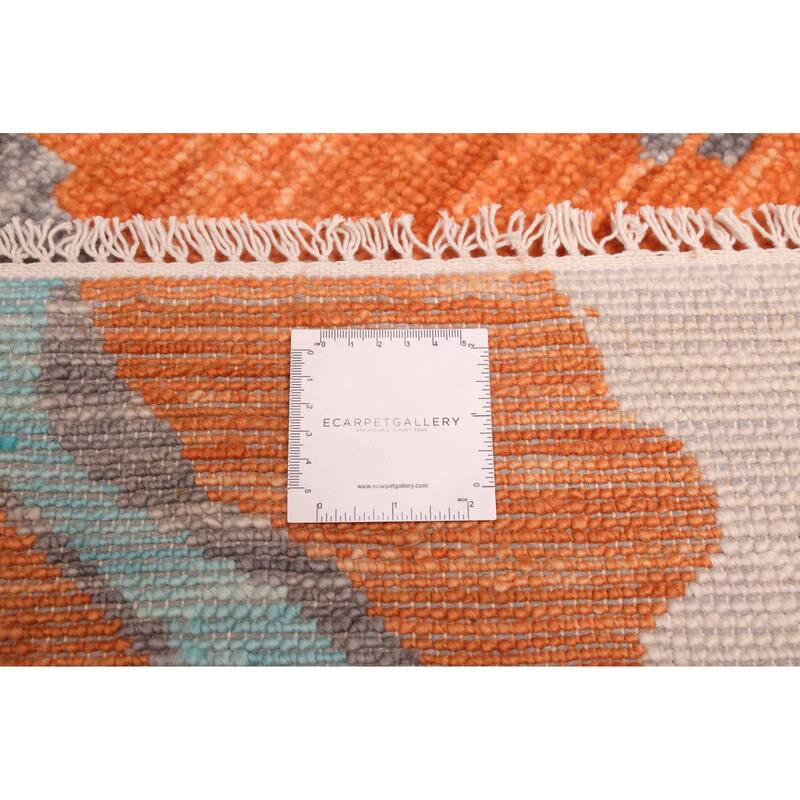 ECARPETGALLERY Hand-knotted Shalimar Orange Wool Rug - 9'1 x 11'10