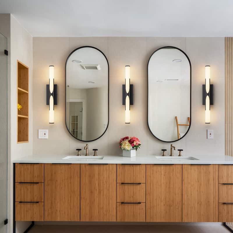 Modern Dimmable LED Wall Sconce Bathroom Vanity Light