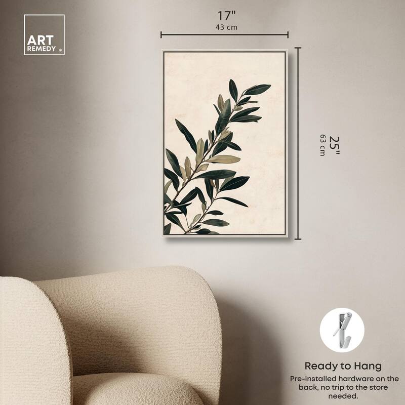 Verdant Virtue I Canvas by Art Remedy