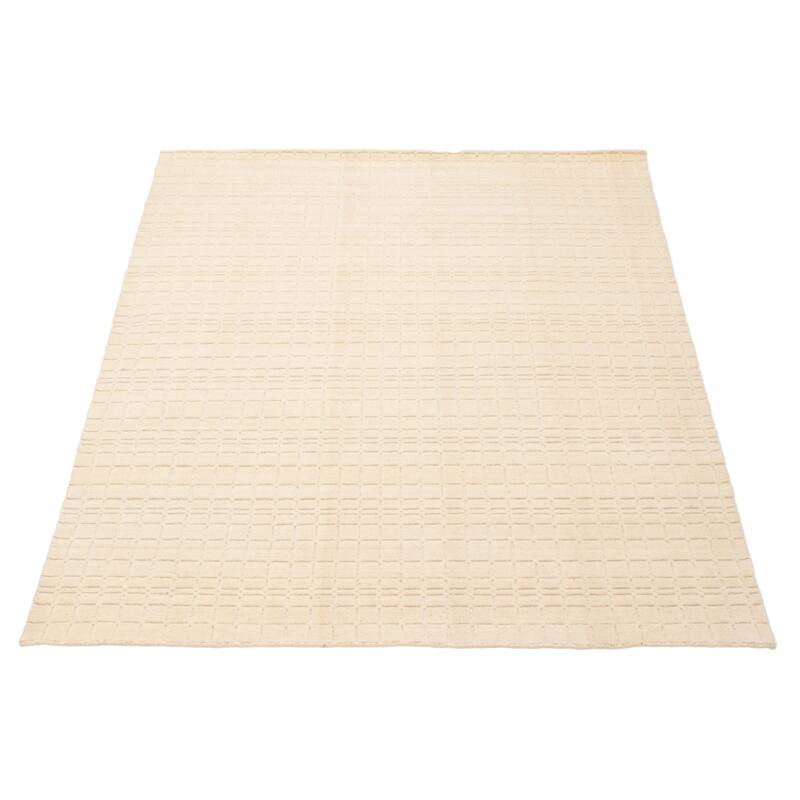 Kashkuli Gabbeh Cream Rug 5'4" x 7'7" - 5'4 x 7'7