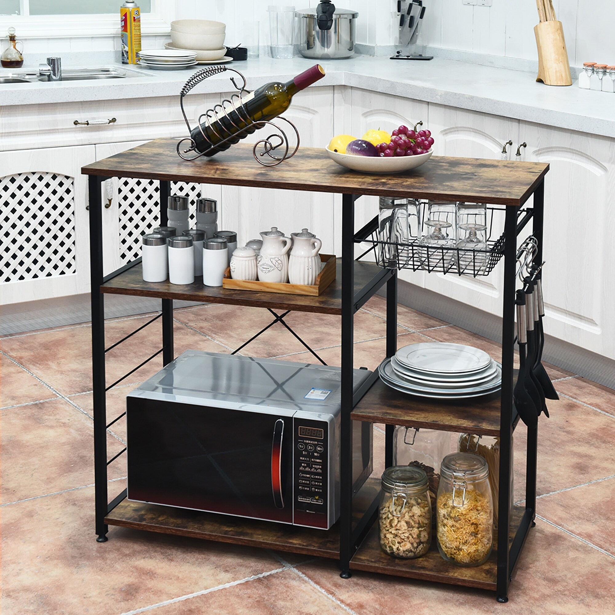 https://ak1.ostkcdn.com/images/products/is/images/direct/d6bf9a425935671bba59472fa4a9f3d191ef1418/Kitchen-Microwave-Stand-Steel-Baker-Storage-Shelf-with-6-Hooks.jpg