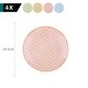 preview thumbnail 7 of 42, vancasso Macaron 4-Piece Multi-Color Dinner Plates Dessert Soup Plates