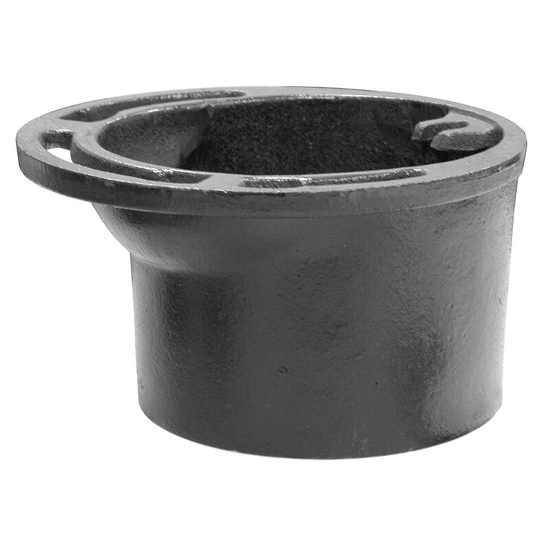 Jones Stephens C44420 4X2X1-1/2 4 Way Overall Size Closet Flange - Natural