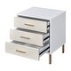 preview thumbnail 2 of 8, ACME Myles 3-Drawer Nightstand
