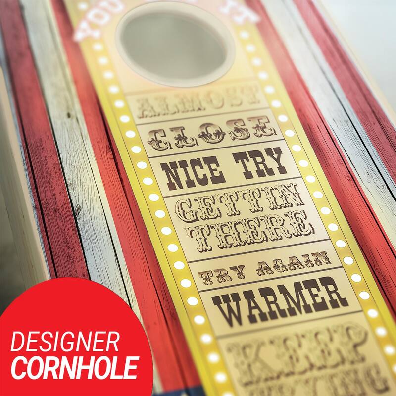 Americana Cornhole Set - Includes (8) Bags + Optional Accessories