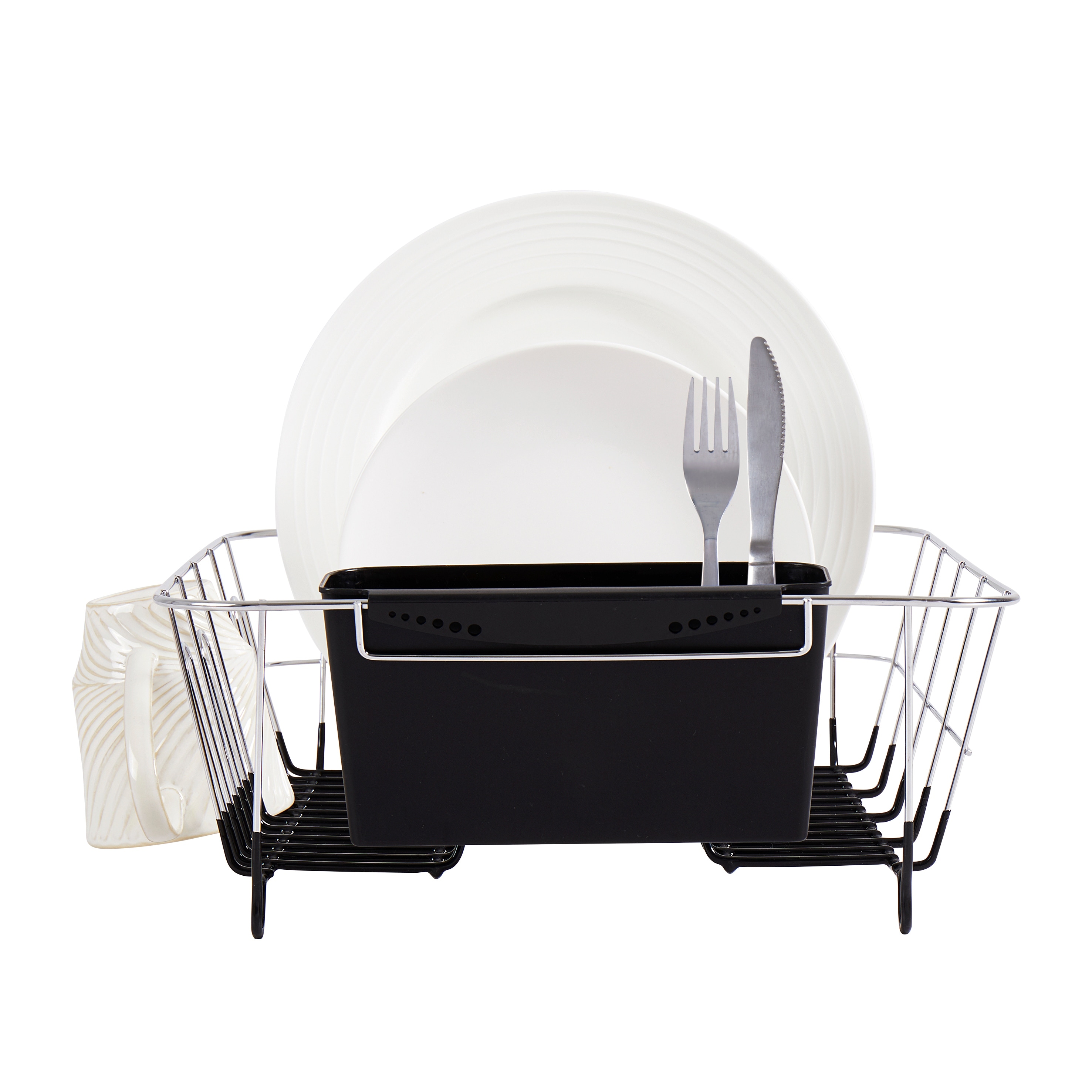 Sweet Home Chrome Plated Steel 2-Piece Mini Dish Set  -image