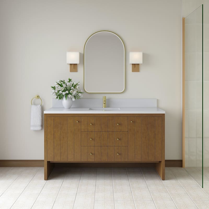 James Martin Vanities 435-V60S-1WZ Hudson 60" Free Standing Single