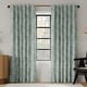 preview thumbnail 1 of 20, Indigo Road by Egypt Sherrod Coppa Magnetic Closure Total Blackout Back Tab 1-Piece Curtain Panel, Single Panel 50" x 84" - Sage Green