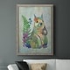 preview thumbnail 10 of 43, Fantastic Florals Squirrel-Premium Framed Canvas - Ready to Hang