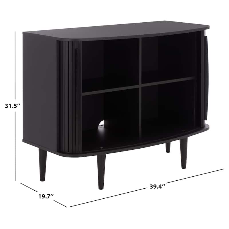 SAFAVIEH Home Sabby Tambour Door Compact Sideboard/TV Stand - 39"W x 20"D x 32"H