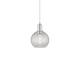 Option Polished Nickel / Clear Basketweave