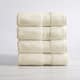 Great Bay Home Cotton Hotel & Spa Quality Towel Set - Bath Towel (4-Pack) - Ivory