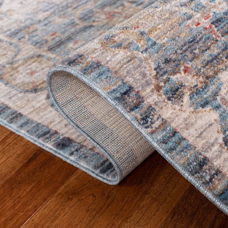 SAFAVIEH Kenitra Jacquelynn Distressed Oriental Polyester Rug