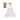 Xavier 1 Light Vibrant Gold + White Sconce