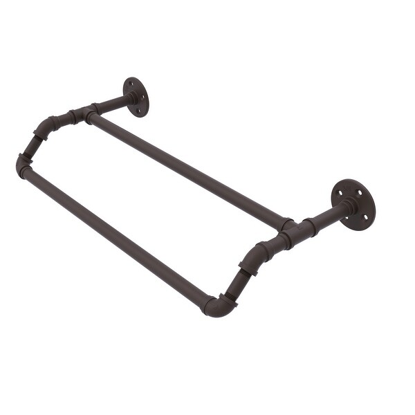 Allied Brass Pipeline Collection Double Towel Bar