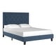 preview thumbnail 44 of 47, Dartington Velvet Fabric Platform Bed by iNSPIRE Q Modern