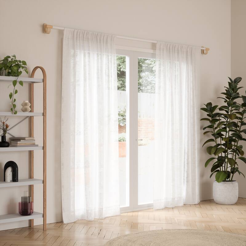 Bellwood rod 1 42-120 white/natural - White Finish - 42-120 - Natural