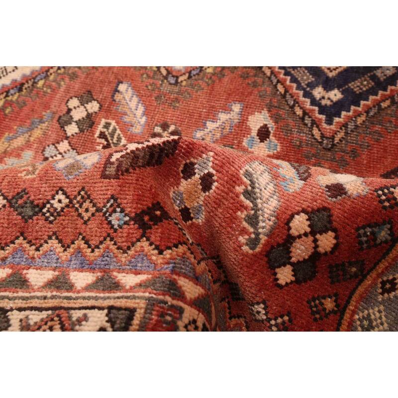 ECARPETGALLERY Hand-knotted Antalya Vintage Copper Wool Rug - 4'11 x 6'8