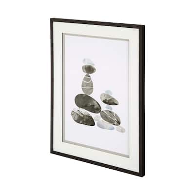 Falling Rocks 3 Framed Art Print