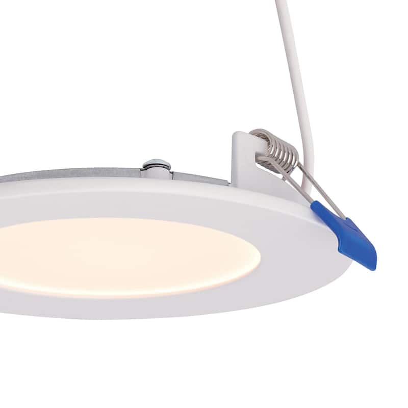 Westinghouse Lighting 10-Watt (65-Watt Equivalent) Slim Recessed LED Downlight, Color Temperature Selectable