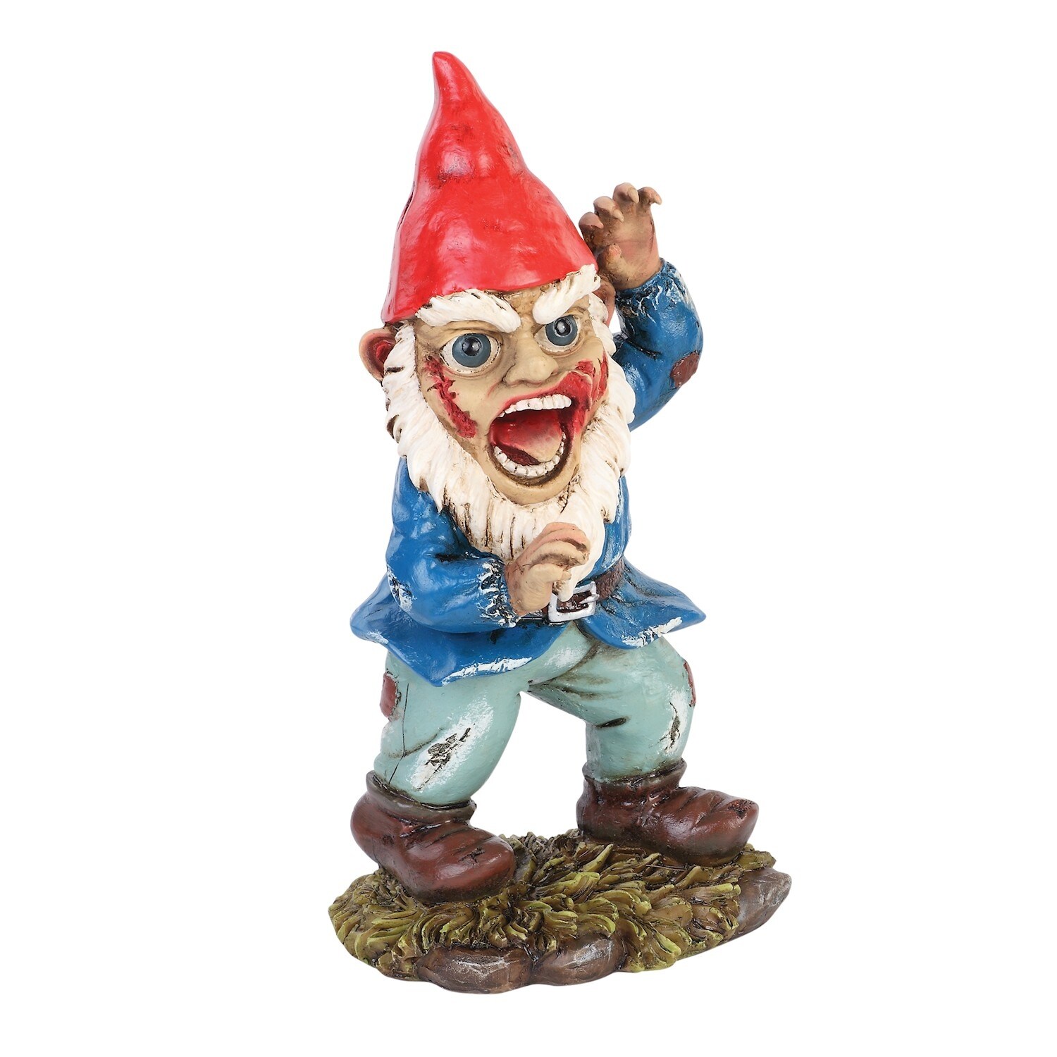 Shop Napco Marketing Horror Garden Gnome Screaming Hand Painted