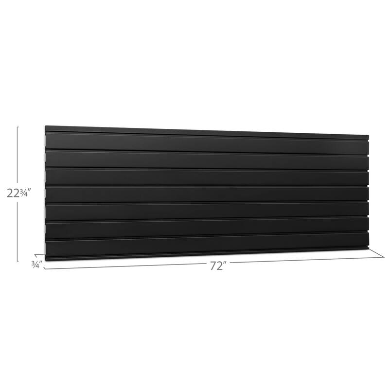 NewAge Products Bold 3.0 - 72" x 22.75" Backsplash Kit - Black