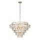 preview thumbnail 2 of 8, Varaluz Fleur 10-Light Chandelier - French Gold