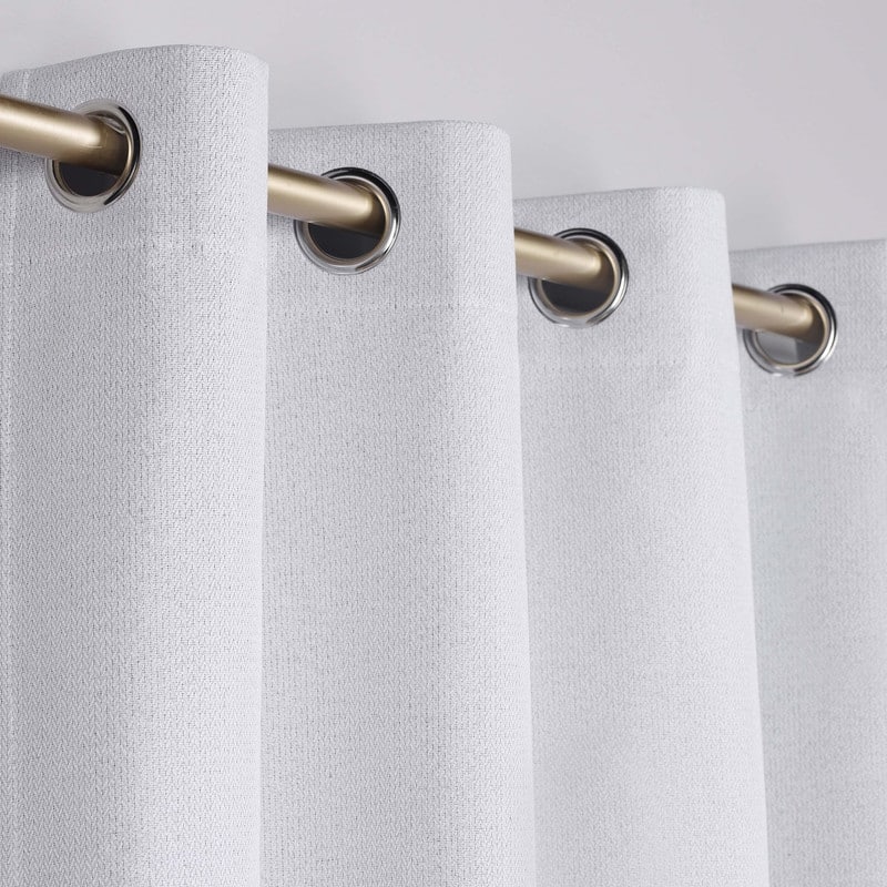 Superior Nyan 100% Blackout Grommet Curtains, Set of 2 Panels