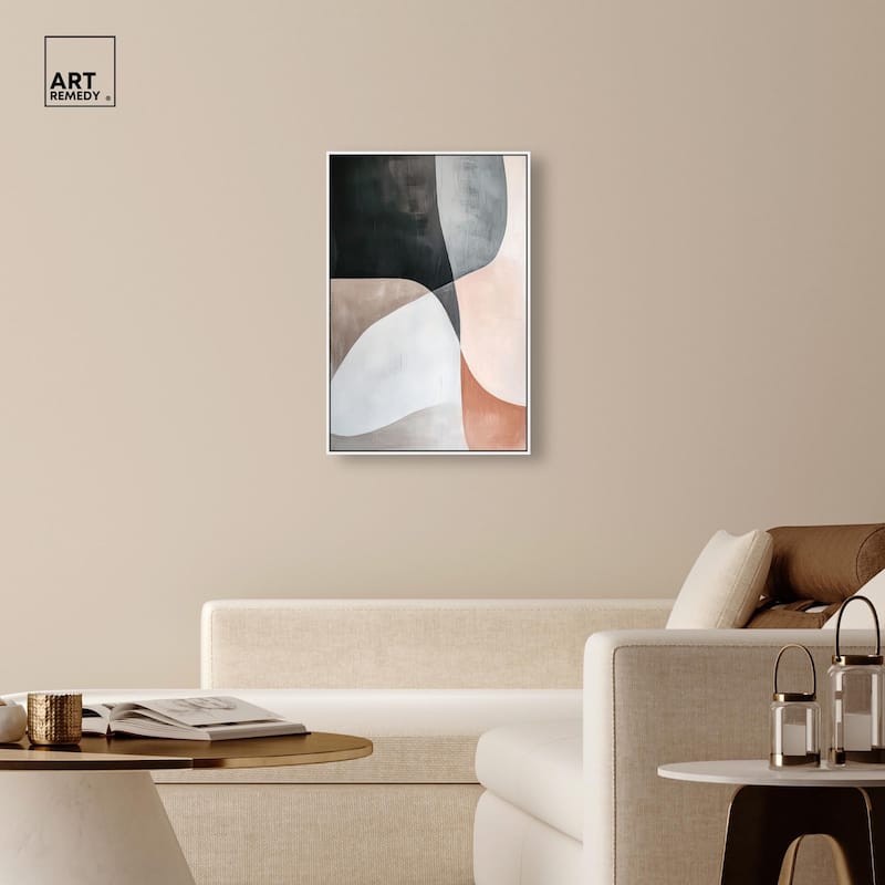Curved Contour Canvas by Art Remedy