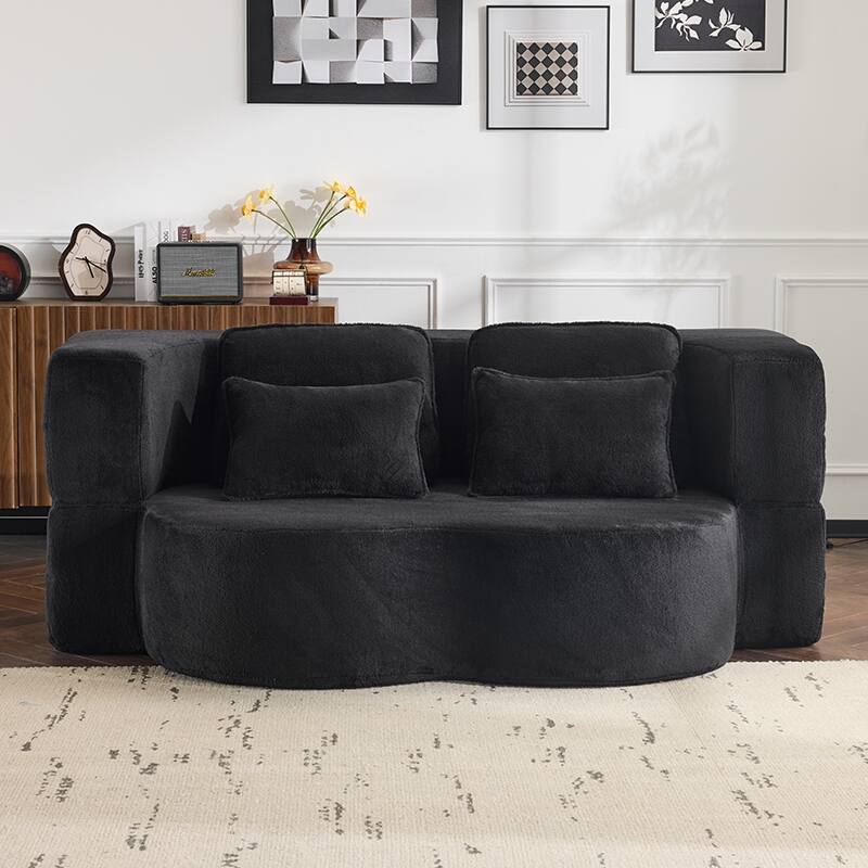 Luxury Sleeper Sofa Bed with Soft Cushion - Ultimate Comfort for Your Home